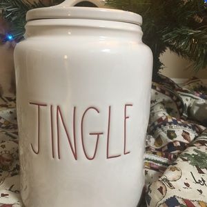 Rae Dunn canister Christmas